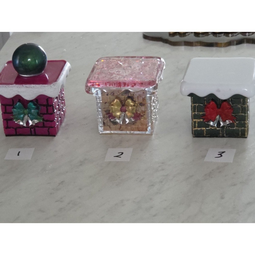 Handmade Resin Christmas Gift Box
